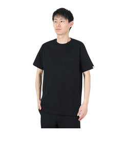 半袖Tシャツ ポケットワイドティー 3T01UBJ2/Black ブラック トップス ククルーネック 速乾