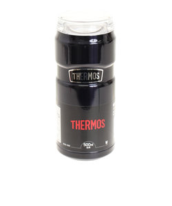 サーモス（THERMOS）保冷缶ホルダ― ROD-005 500ml MDB ミッドナイトブルー タンブラー 真空断熱 保温 保冷