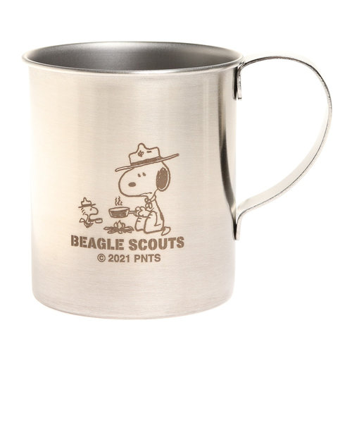 スヌーピー Snoopy カップ マグカップ キャンプ ステンレスマグ Beagle Scouts Spv 442 Victoria L Breath Mall店 ヴィクトリアエルブレス の通販 Mall