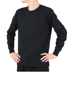 ヘインズ（Hanes）PERFECT WEIGHT ロングスリーブポケットTシャツ HM4-U101 090