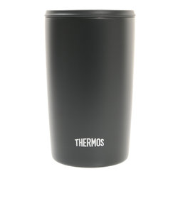 サーモス（THERMOS）タンブラー フタ付き 保温 保冷 400ml 真空断熱タンブラー JDP-400 BK ブラック