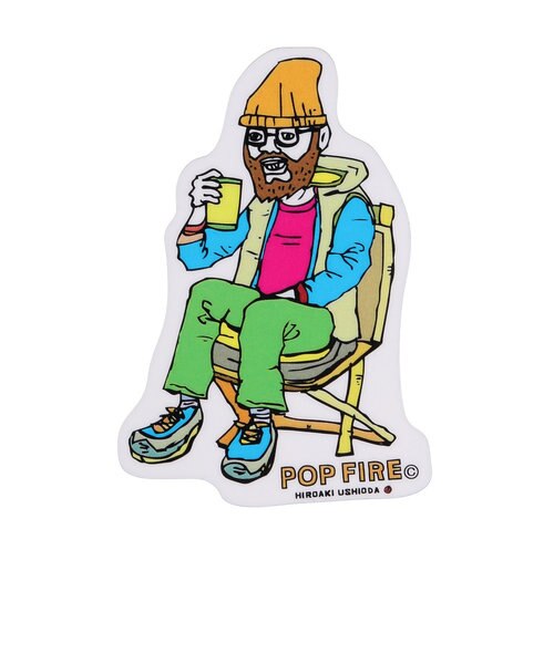 アスティpop Fire ステッカー パパ Ps0002 Victoria L Breath Mall店 ヴィクトリアエルブレス の通販 Mall