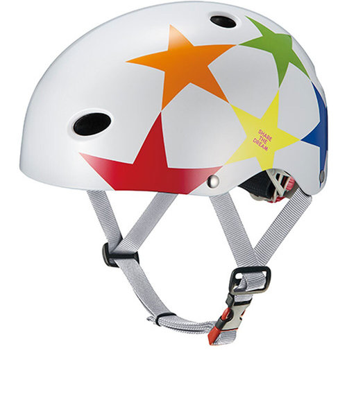 オージーケーカブト（OGK-KABUTO）FR-KIDS ジュニア 子供用 ヘルメット スターホワイト 