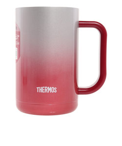 サーモス（THERMOS）食器 キャンプ アウトドア 真空断熱ジョッキ スパークリングレッド JDK-600C SP-R