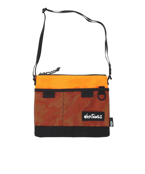 ワイルドシングス（WILD THINGS）ポーチ バッグ サコッシュショルダー WT-380-0072 20 オレンジ サブバッグ 小型バッグ