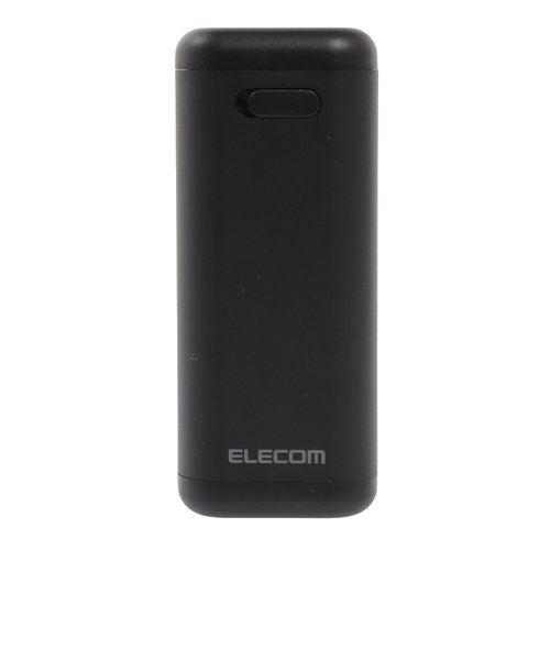 エレコム（ELECOM）モバイルバッテリー 乾電池式 スマホ充電 USB Type-C 単3電池4本付属 A-Cケーブル付属 DE-KD02BK ブラック 防…