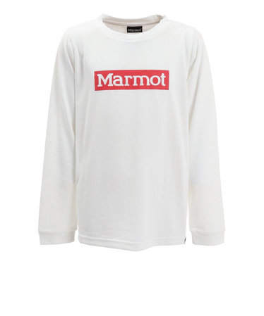 マーモット（Marmot）ジュニア 長袖Tシャツ ロンT ボックスロゴ