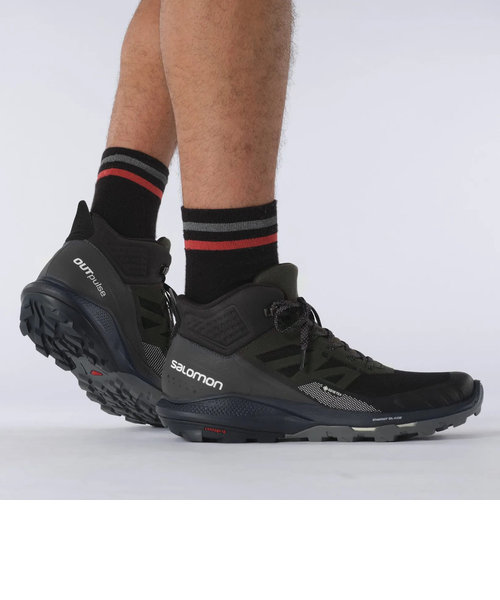 サロモン（SALOMON）トレッキングシューズ ハイカット 登山靴 OUTPULSE