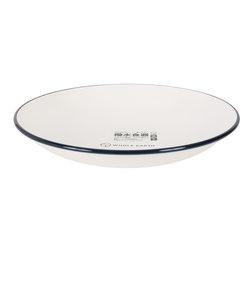 ホールアース（Whole Earth）食器 プレート 皿 SLEEK PLATE スリークプレート WE2MDJ41 ホワイト 電子レンジ対応 食洗機対応