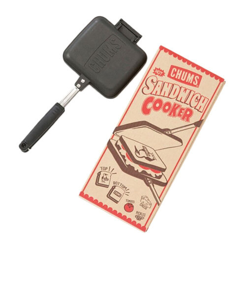 チャムス（CHUMS）ホットサンドイッチクッカー CH62-1039 調理器具 アウトドア キャンプ BBQ バーベキュー フライパン