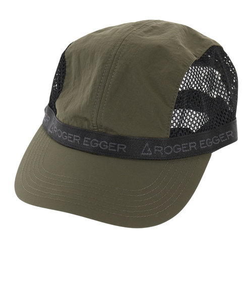 ロジャーエーガー（ROGER EGGER）帽子 キャップ トレッキング 登山 トレイルハイクキャップ RE2SST570005 OLIVE