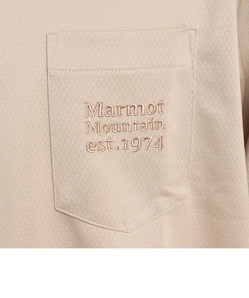 マーモット（Marmot）長袖シャツ ロンT ポケットロゴティー チノ