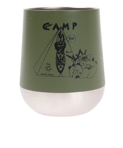 ホールアース（Whole Earth）カップ マグカップ キャンプ good night campタンブラー WE2KFZ06 KHA BBQ