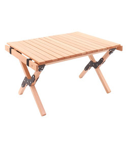 キャンプ 木製ウッドロールテーブルS NS-UDRT 60cm