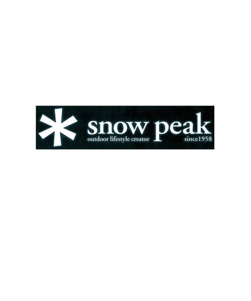 スノーピーク（snow peak）ロゴステッカー アスタリスク L NV-008