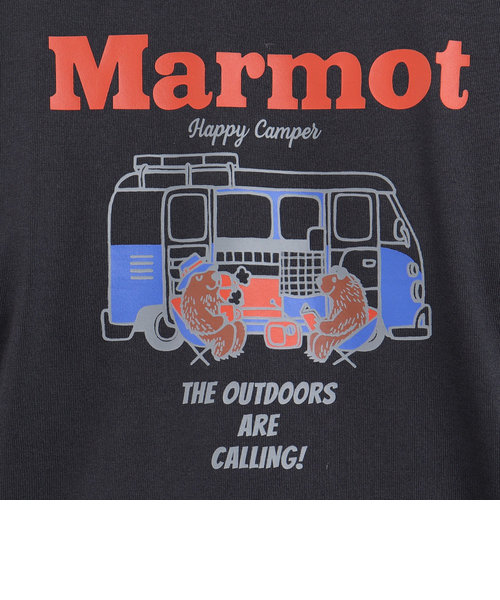 マーモット（Marmot）長袖Tシャツ ロンT ハッピーキャンプ クルー TOUUJB59 SLT ブラック トップス 吸汗速乾 UVカット |  Victoria L-Breath u0026mall店（ヴィクトリアエルブレス）の通販 - u0026mall