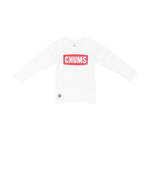 チャムス（CHUMS）キッズ チャムス ビッグロゴ ロンT 長袖Tシャツ CH21