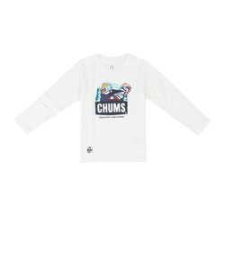 チャムス（CHUMS）キッズ スノーボーディングブービー ロンT 長袖Tシャツ CH21-1252-W001