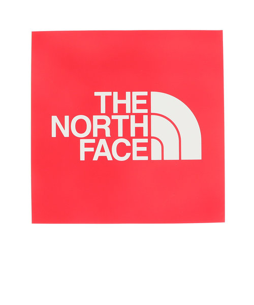 ノースフェイス（THE NORTH FACE）スクエアロゴステッカー NN32014 R レッド