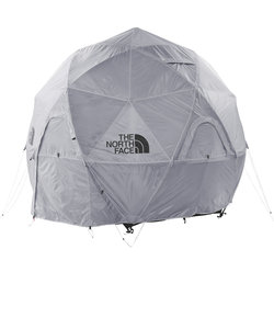 ノースフェイス（THE NORTH FACE）テント 4人用 ドームテント ジオドーム 4 NV21800 MG グレー 防水 アウトドア キャンプ 登山 ト…