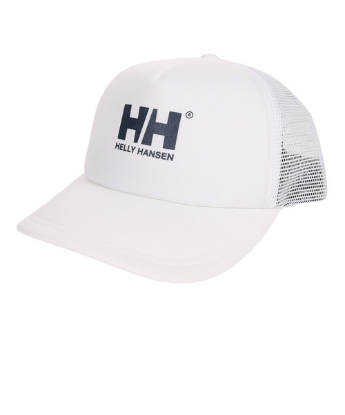 ヘリーハンセン（HELLY HANSEN）帽子 キャップ HHロゴメッシュキャップ HC92301 W ホワイト 速乾 通気性 春