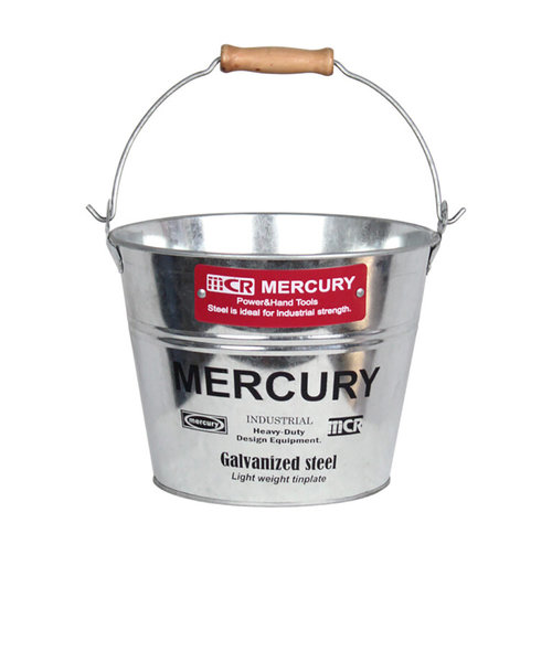 マーキュリー（MERCURY）ブリキ バケツ スモール ブラック ME047182