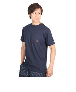 ボンファイア（Bonfire）Embroidery ポケット付き 半袖Tシャツ 50BNF3SCD2264 NVY ネイビー