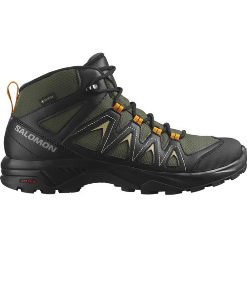 サロモン（SALOMON）ゴアテックス トレッキングシューズ ハイカット 登山靴 BRAZE MID ブレイズ ミッド L47181000