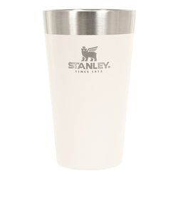 スタンレー（STANLEY）タンブラー カップ 保温 保冷 スタッキング真空パイント 0.47L 10-02282-319 ホワイト