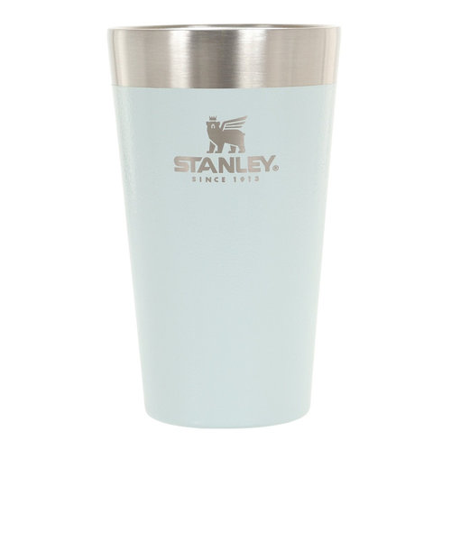スタンレー（STANLEY）タンブラー カップ 保温 保冷 スタッキング真空パイント 0.47L 10-02282-322 ブルー