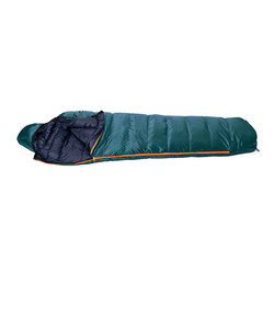 プロモンテ（PUROMONTE）シュラフ 寝袋 マミー コンパクト撥水ダウンシュラフ 600g グリーン DL603