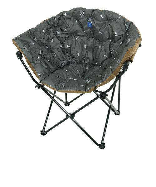 ホールアース（Whole Earth）アウトドアチェア キャンプ 椅子 ラウンド型 MEI × クラムチェア MEI-FDR-220023 OLV ハイチェア