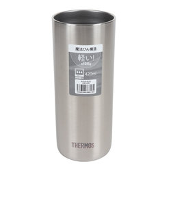 サーモス（THERMOS）タンブラー 保冷 保温 真空断熱タンブラー 420ml シルバー JDW-420 S