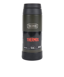 サーモス（THERMOS）水筒 魔法びん 保冷 保温 真空断熱ケータイマグ ROB-003 KKI カーキ
