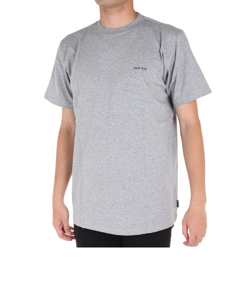 スノーピーク（snow peak）半袖Tシャツ ROPEWORK Tシャツ TS-23SU003 MG グレー