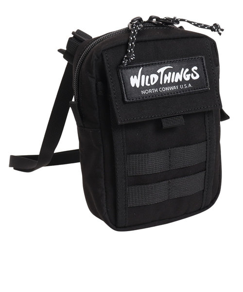 ワイルドシングス（WILD THINGS）ミニショルダーバッグ WT-380-3008BLK ブラック