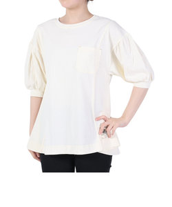 クリフメイヤー（KRIFF MAYER）半袖Tシャツ ウェットプロテクト フレアTシャツ 2247813L-5:OFF ホワイト