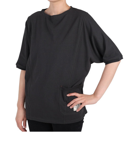 クリフメイヤー（KRIFF MAYER）半袖Tシャツ ウェットプロテクト モモンガTシャツ 2247814L-17:CHARCOAL チャコールグレー
