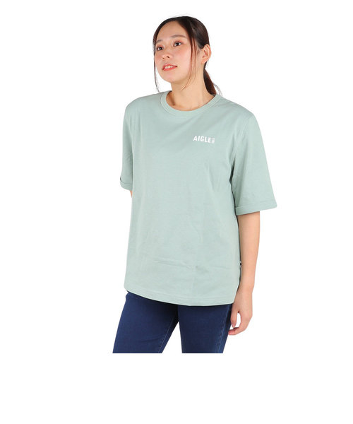 半袖Tシャツ クルーネックロゴTシャツ ZTFAI40-005 グリーン