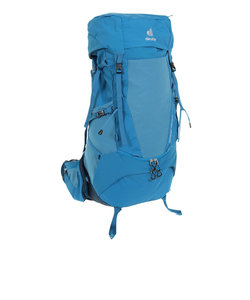 ドイター（deuter）バックパック リュック エアコンタクト コア D3350522-1358 ブルー 60L+10L レインカバー内蔵