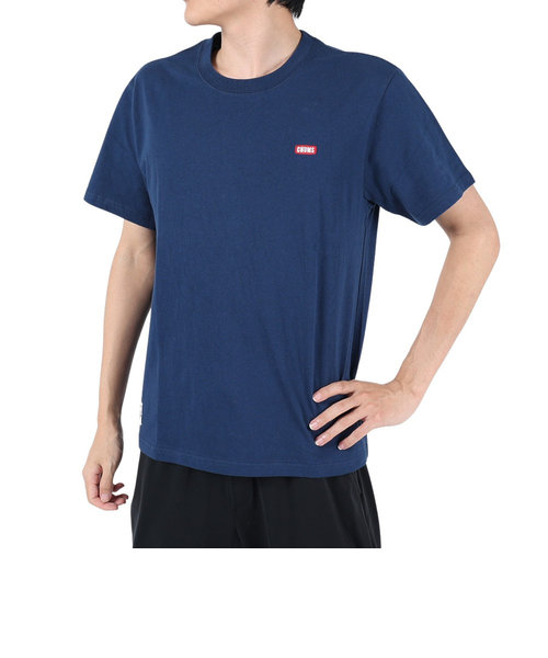 チャムス（CHUMS）半袖Tシャツ ブービーロゴTシャツ CH01-2279-N001 ネイビー