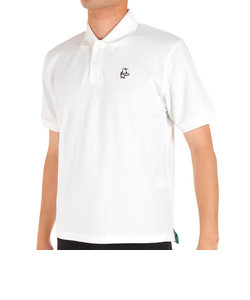 チャムス（CHUMS）ブービー半袖ポロシャツ CH02-1190-W001 ホワイト