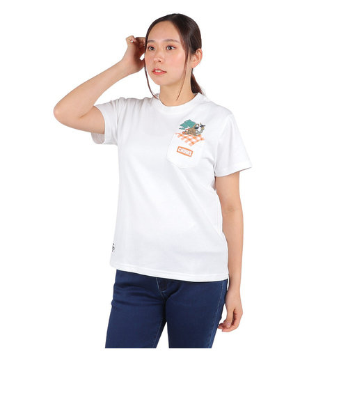チャムス（CHUMS）半袖Tシャツ Picnic BB ポケット 半袖シャツ CH11-2192-W001 ホワイト