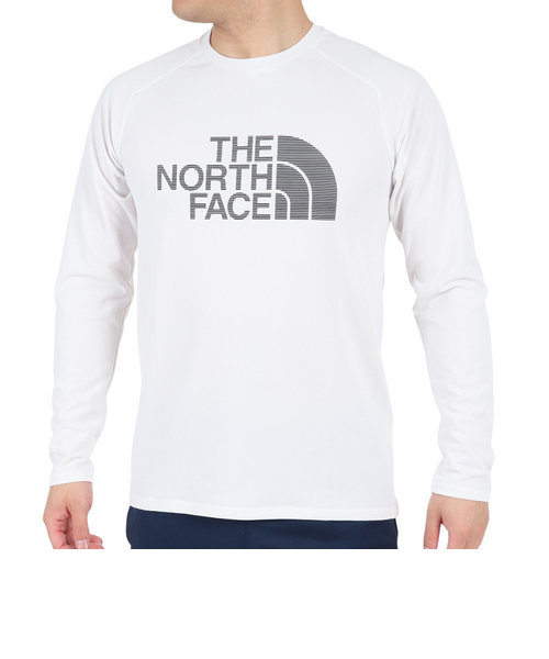 ノースフェイス（THE NORTH FACE）長袖シャツ メンズ GTDロゴクルーシャツ NT12377 W