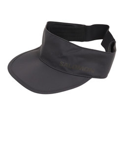 サロモン（SALOMON）帽子 CROSS バイザー DEEP BLACK LC2021400