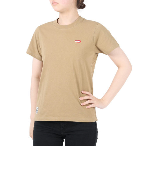 チャムス（CHUMS）半袖Tシャツ ブービーロゴ Tシャツ CH11-2279-B001 ベージュ