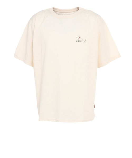 クリフメイヤー（KRIFF MAYER）半袖Tシャツ スヌーピープリントTシャツ ツール 2257807-9:NATURAL キナリ
