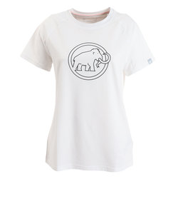 マムート（MAMMUT）半袖Tシャツ クイックドライ ロゴプリントTシャツ AF Women 1017-02022-00541 オフホワイト