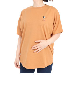 クリフメイヤー（KRIFF MAYER）スヌーピードルマン 半袖Tシャツ 2257815L-27:L.BROWN ブラウン