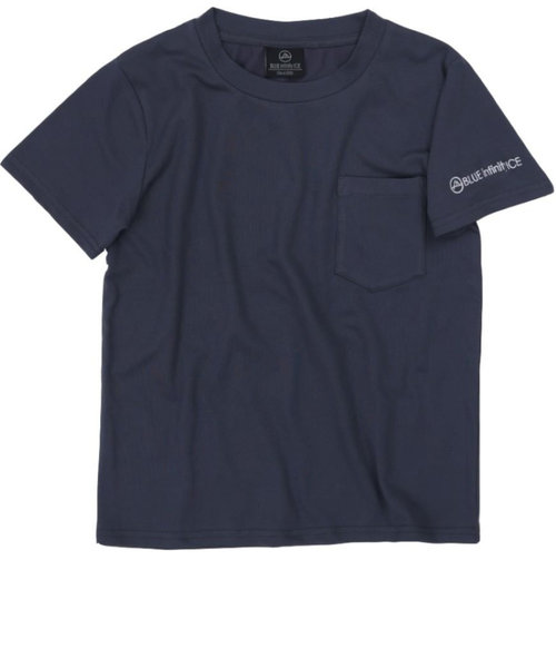 オンヨネ（ONYONE）ジュニア 半袖Tシャツ YADAKAINO ポケット付きロゴTシャツ BIJ74102P 648 ブルー